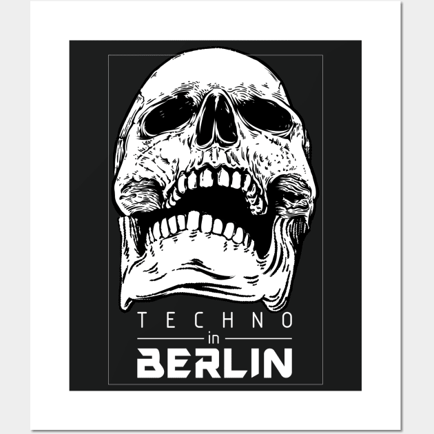 Berlin Techno T-Shirt Wall Art by avshirtnation